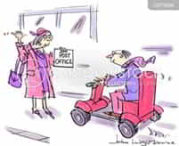 retirement scooter