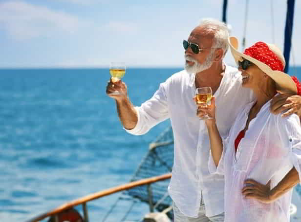 older couple enjoying retirement