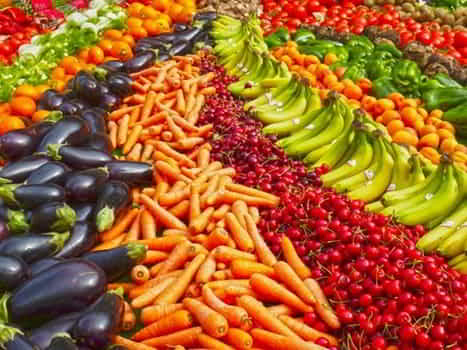lots of vegetables