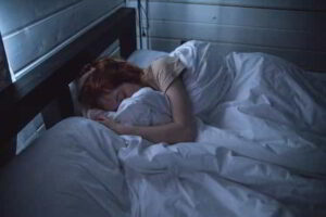 woman in sleep